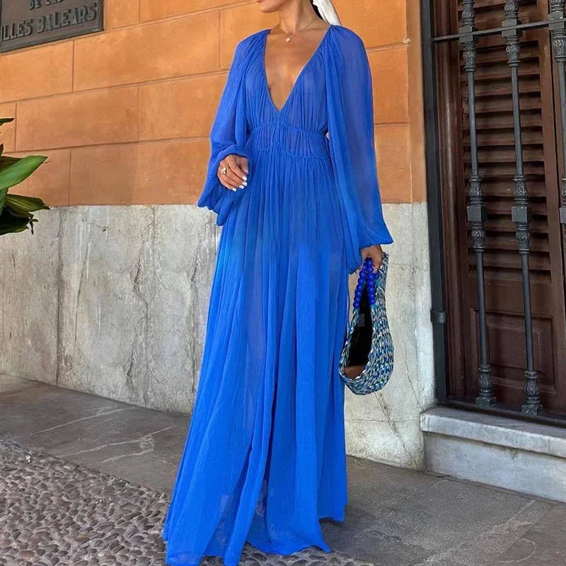Dahlia - Robe Maxi Élégante