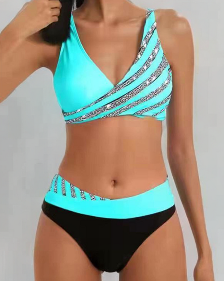 Mona – Bikini Imprimé Éclatant