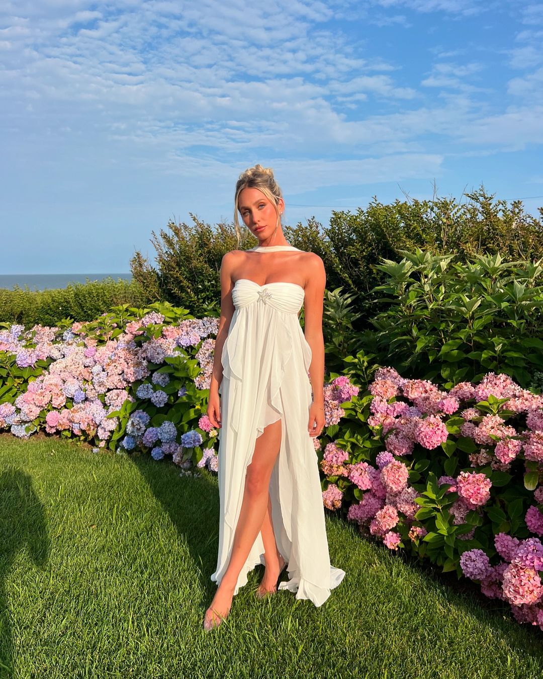 Dorine - Robe Maxi à Volants
