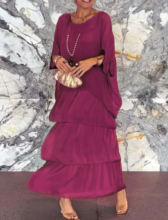 MAEVA I ROBE LUXUEUSE À NAPPES