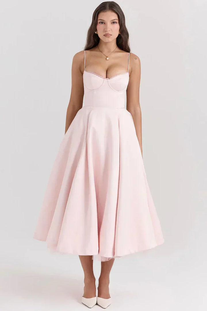 Cordelia | Robe Accent Tulle Délicat