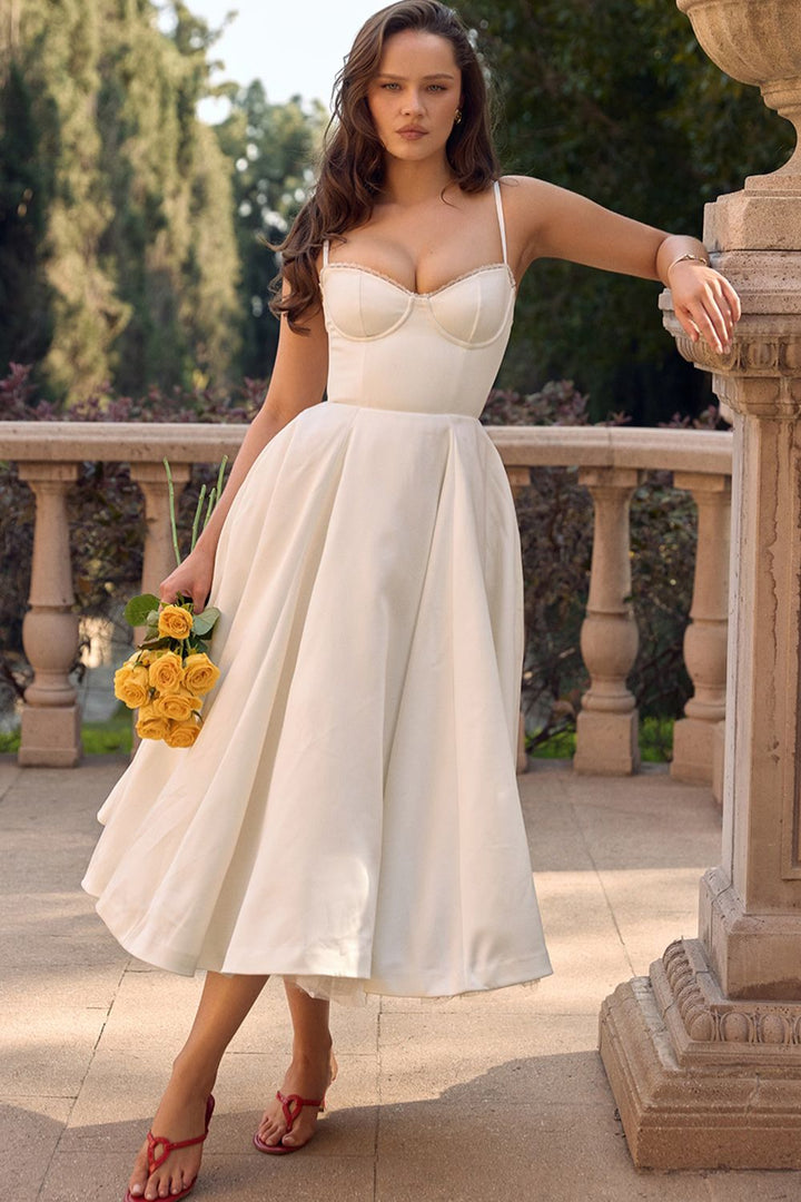 Cordelia | Robe Accent Tulle Délicat