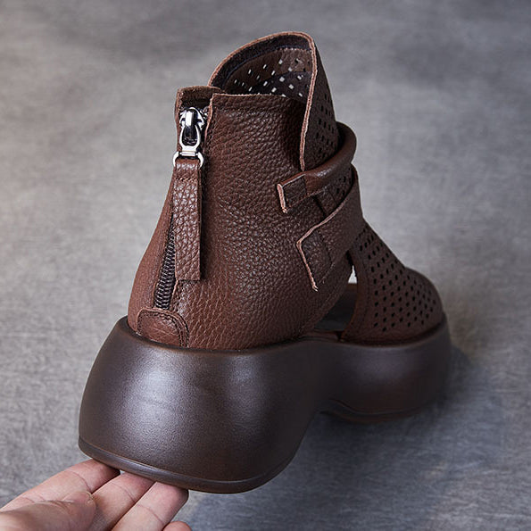 Federica™ - Sandales orthopédiques en cuir intemporelles