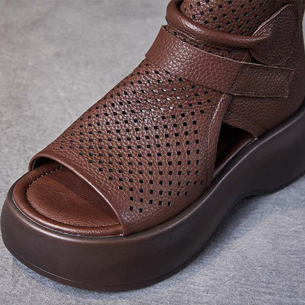 Federica™ - Sandales orthopédiques en cuir intemporelles
