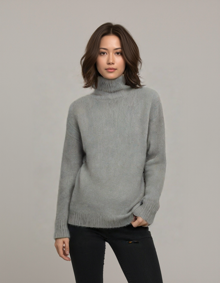 Emily - Pull Col Rond Douillet