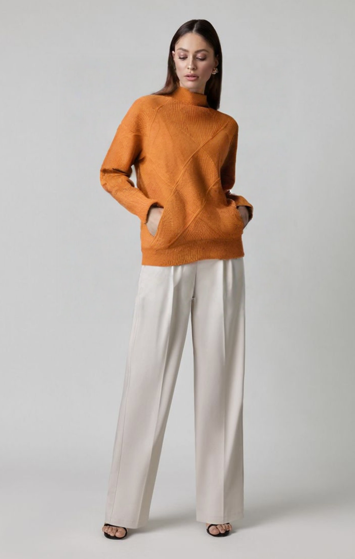 Zara - Pull Col Roulé Décontracté