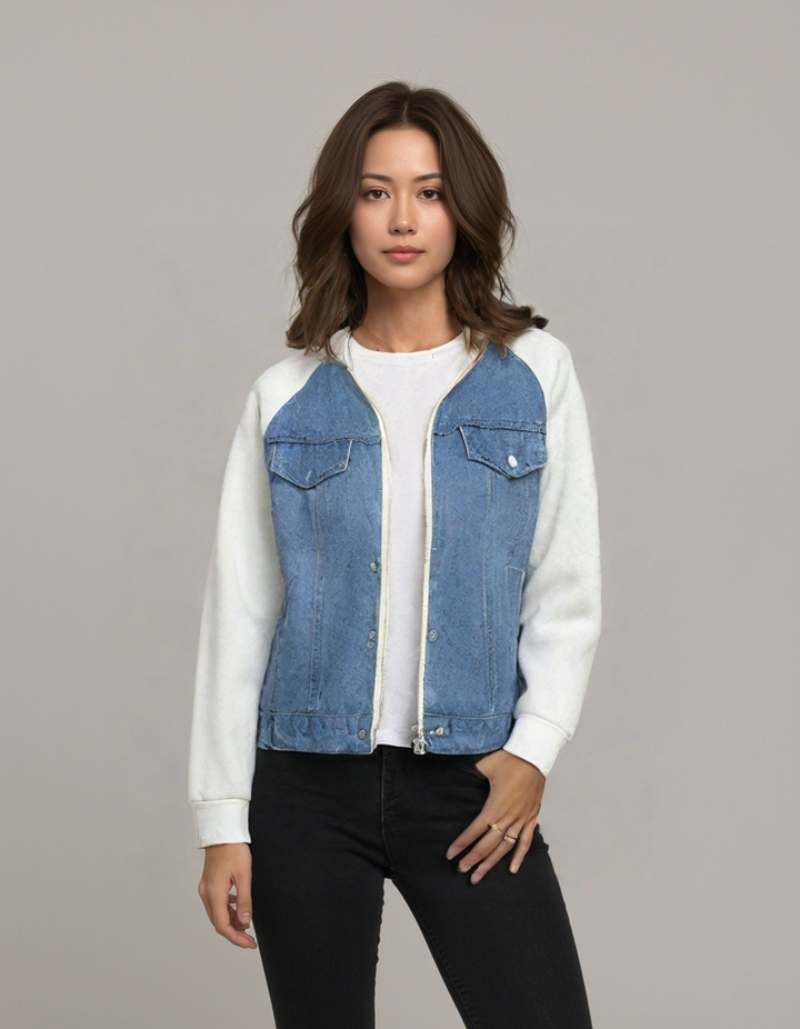 Sarah - Veste en Jean Élégante