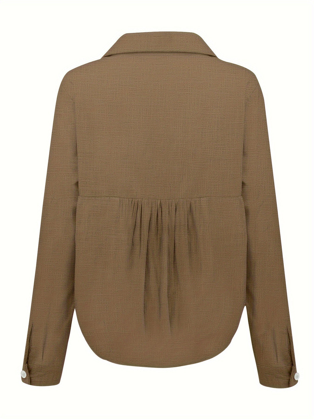 Elise - Chemise en Lin à Manches Longues