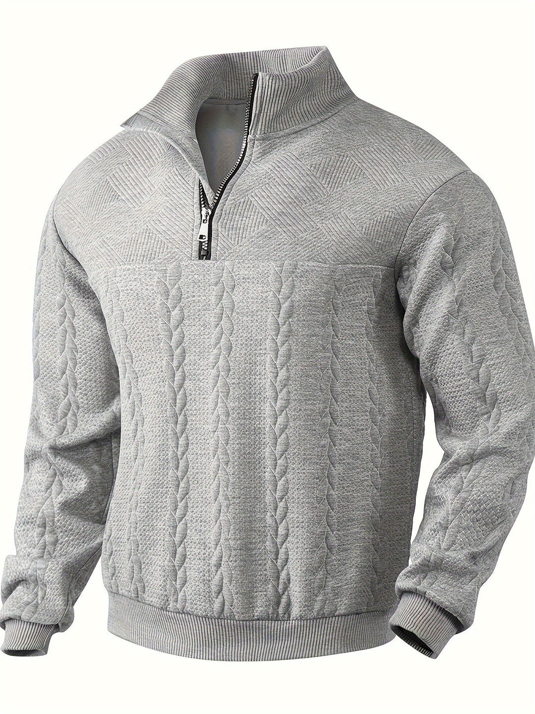 Rafael - Pull vintage zippé pour homme