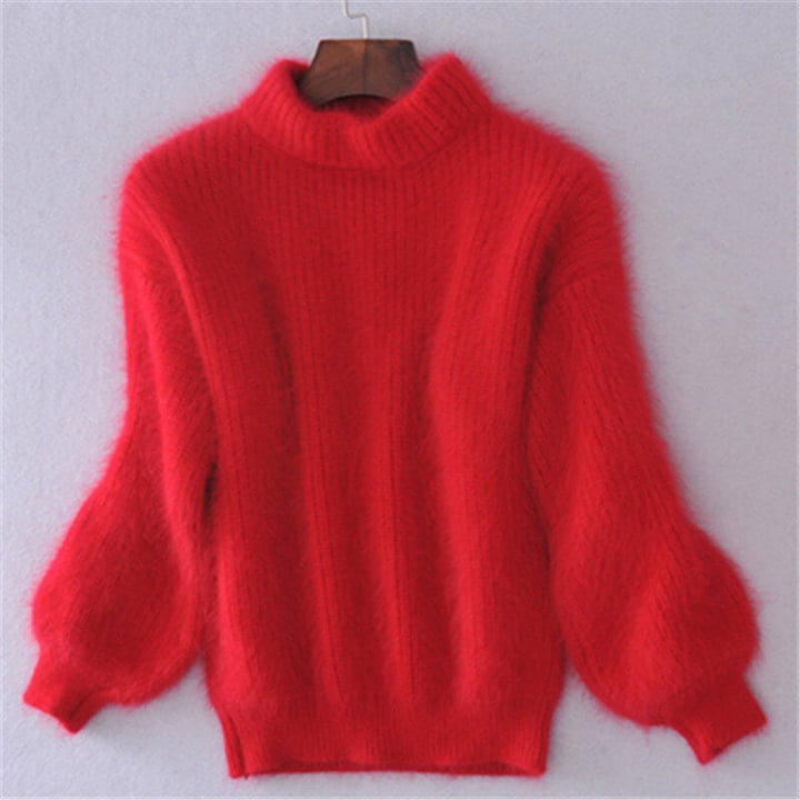 Emilie - Pull en laine tricoté ample