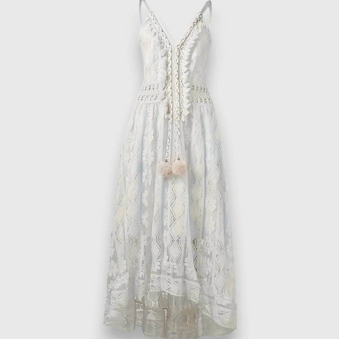 Fleur – Robe en Dentelle Élégante