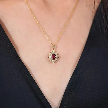 Collier Kavella Solcrimson | Or
