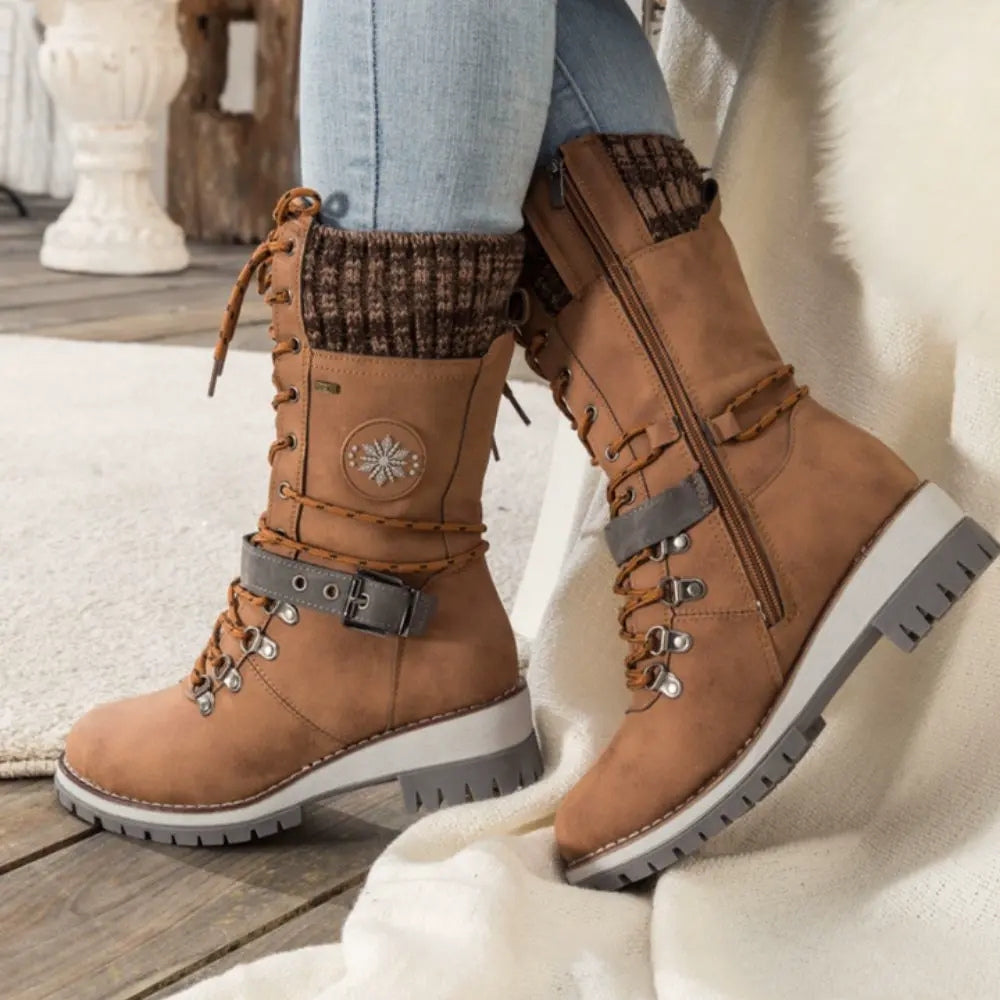 Ava | Bottes d'Hiver Thermiques Imperméables pour Femmes