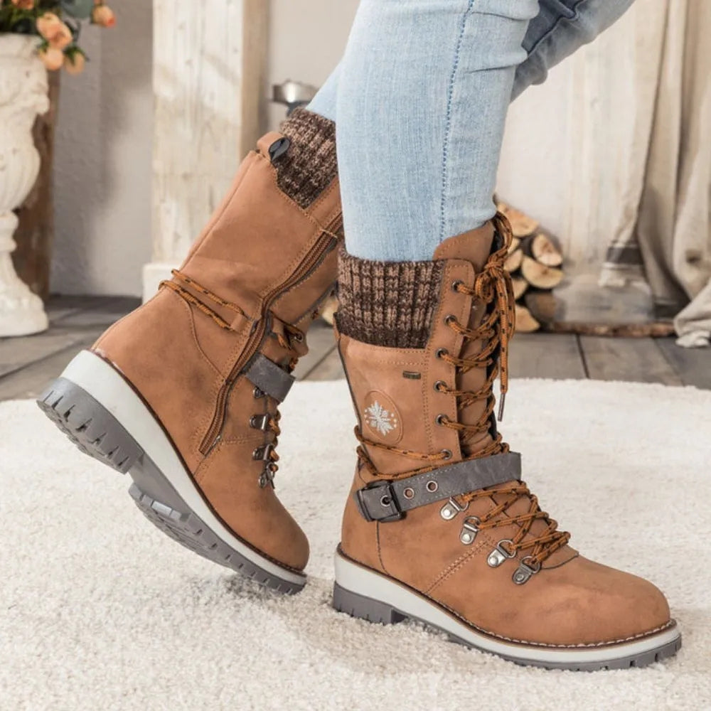Ava | Bottes d'Hiver Thermiques Imperméables pour Femmes