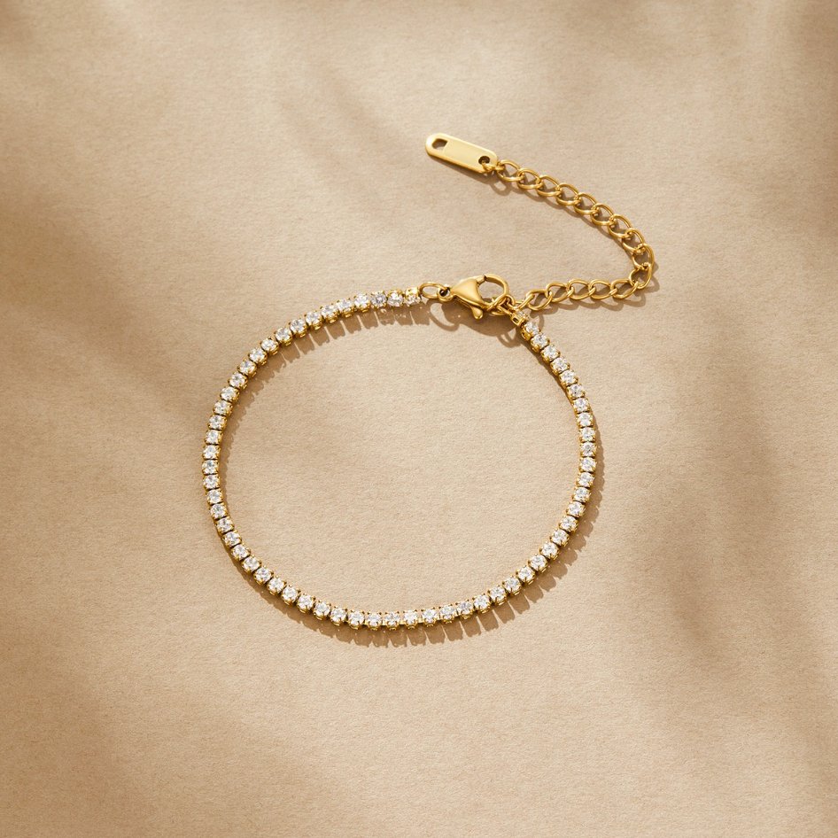 Bracelet de Tennis Cordelia Or