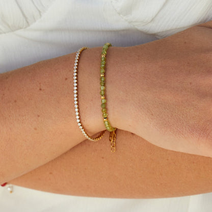 Bracelet de Tennis Cordelia Or