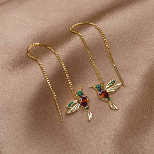 Boucles d'oreilles Colibri Chic
