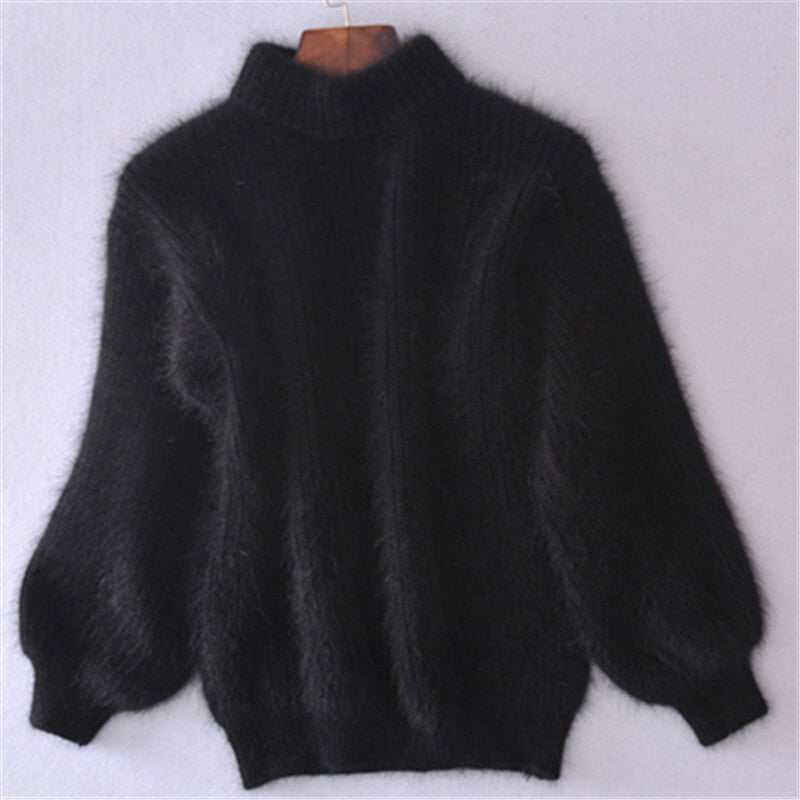 Emilie - Pull en laine tricoté ample