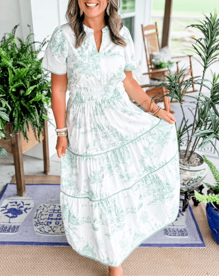 Elenire™ - Robe Maxi Charm Classique pour Femme