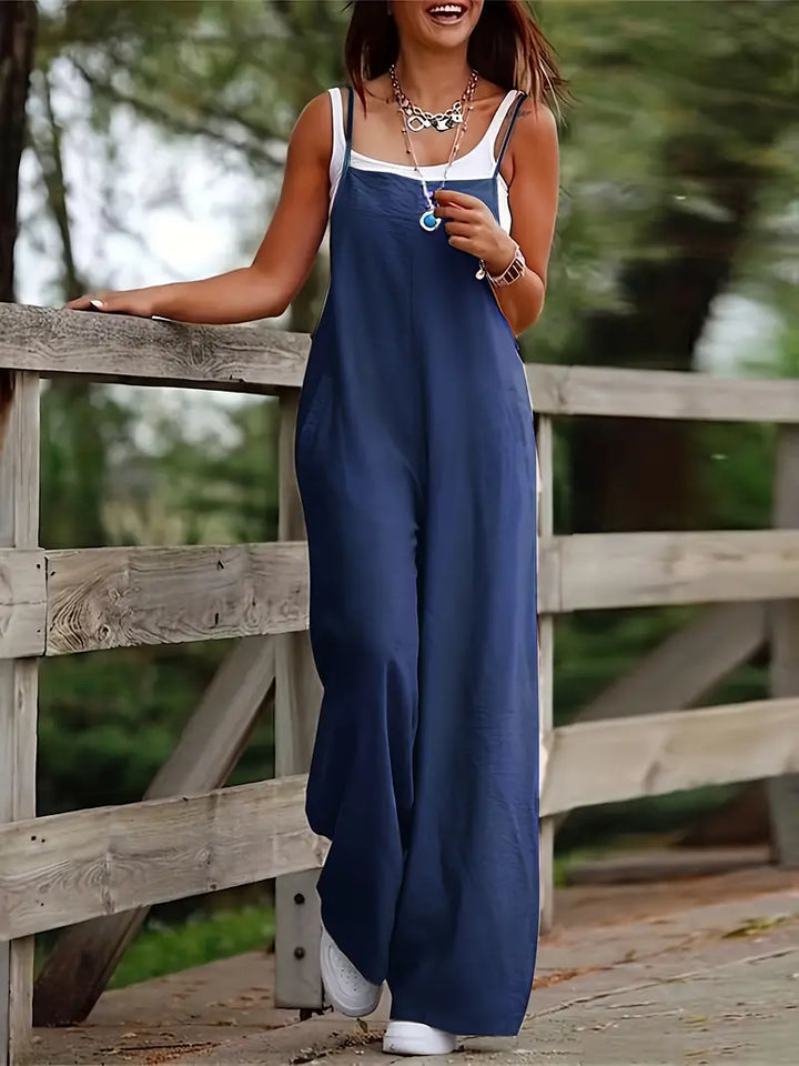 Glinda - Combinaison Décontractée à Pantalon Large