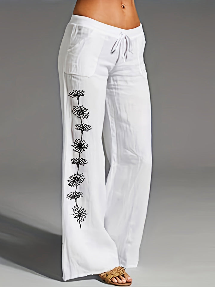 Isla - Pantalon à Jambes Larges