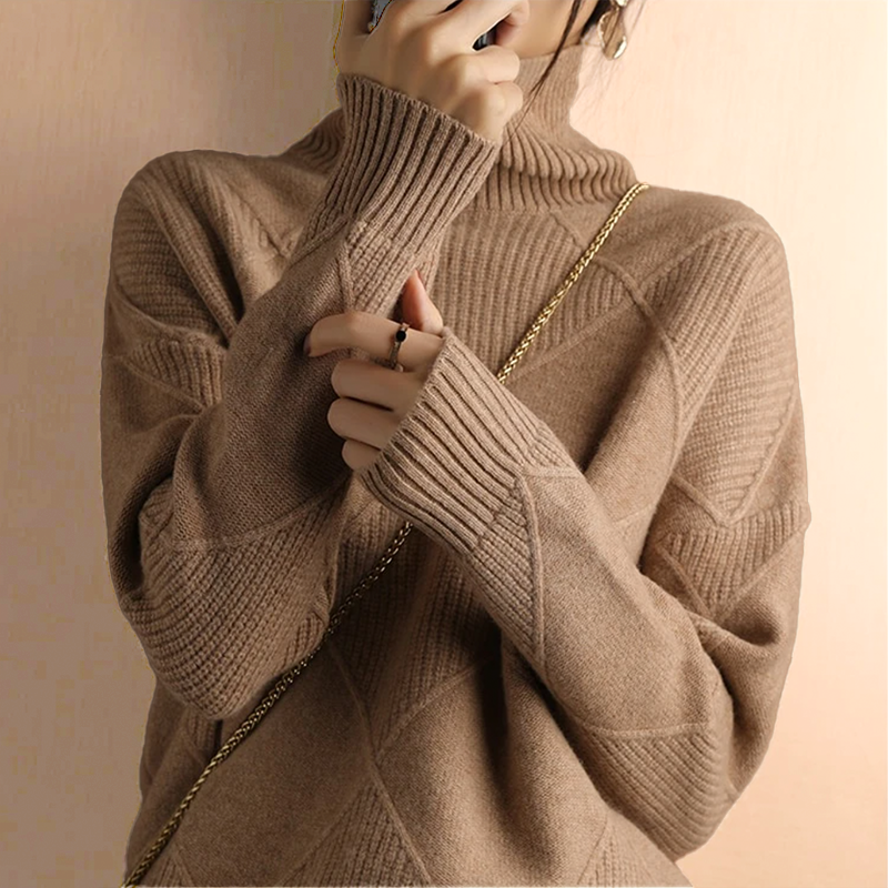 Zara - Pull Col Roulé Décontracté