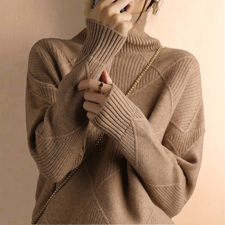 Zara - Pull Col Roulé Décontracté