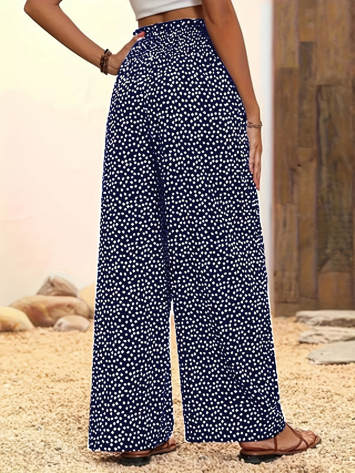Mira - Pantalon Large Imprimé Intégral