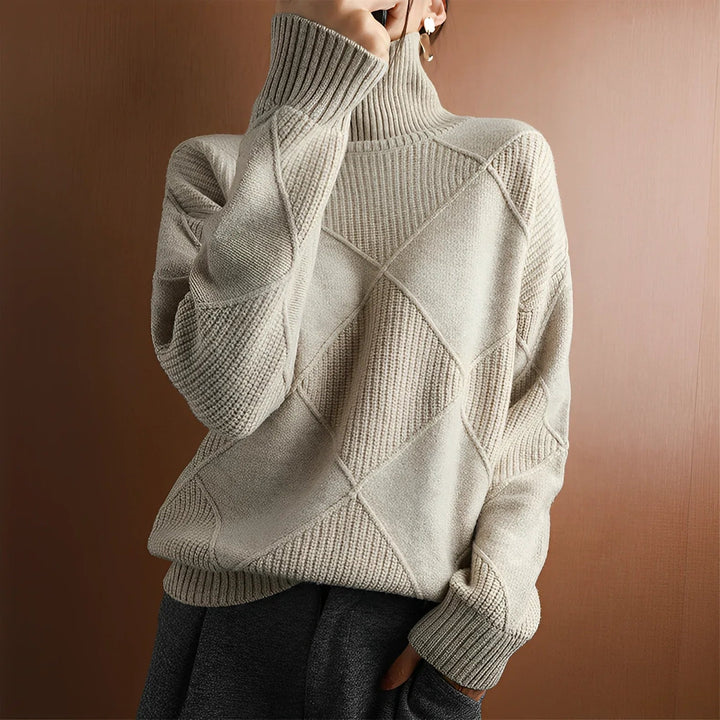 Zara - Pull Col Roulé Décontracté