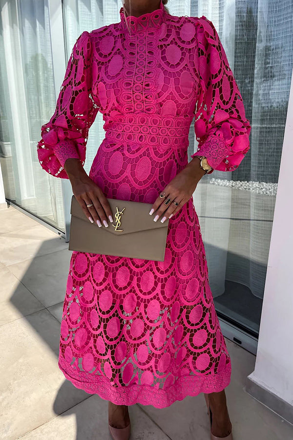 Charlize - Robe en dentelle romantique