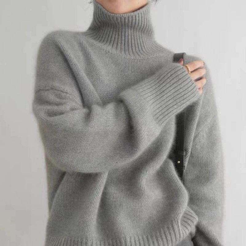 Emily - Pull Col Rond Douillet