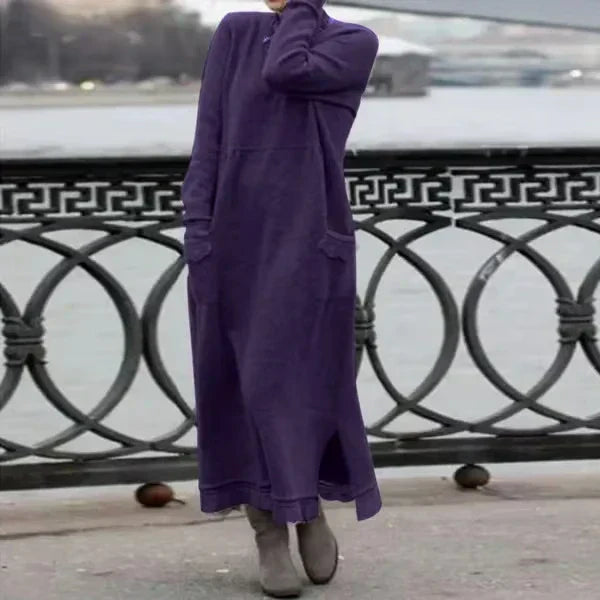 Wafa - Robe Longue Élégante et Confortable