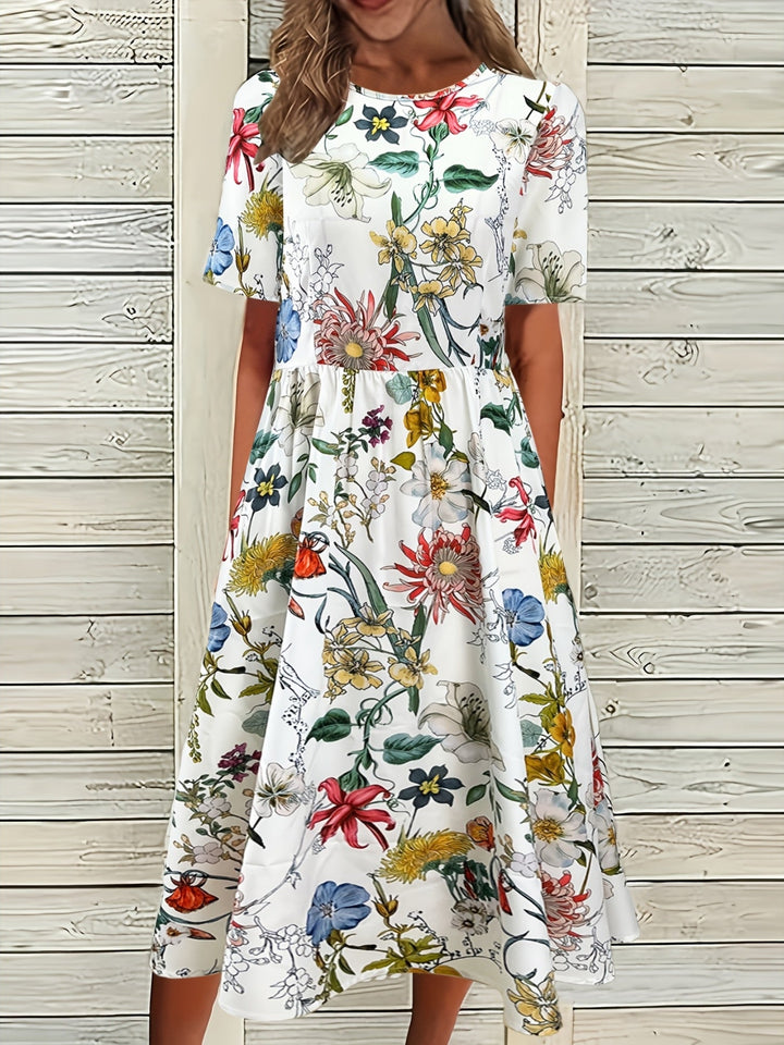 Mia – Robe Tunique Imprimé Floral