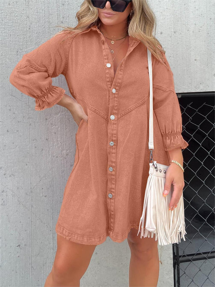 Eliana - Robe en Jean Décontractée