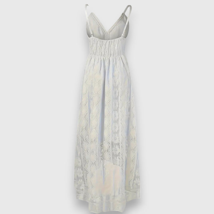 Fleur – Robe en Dentelle Élégante