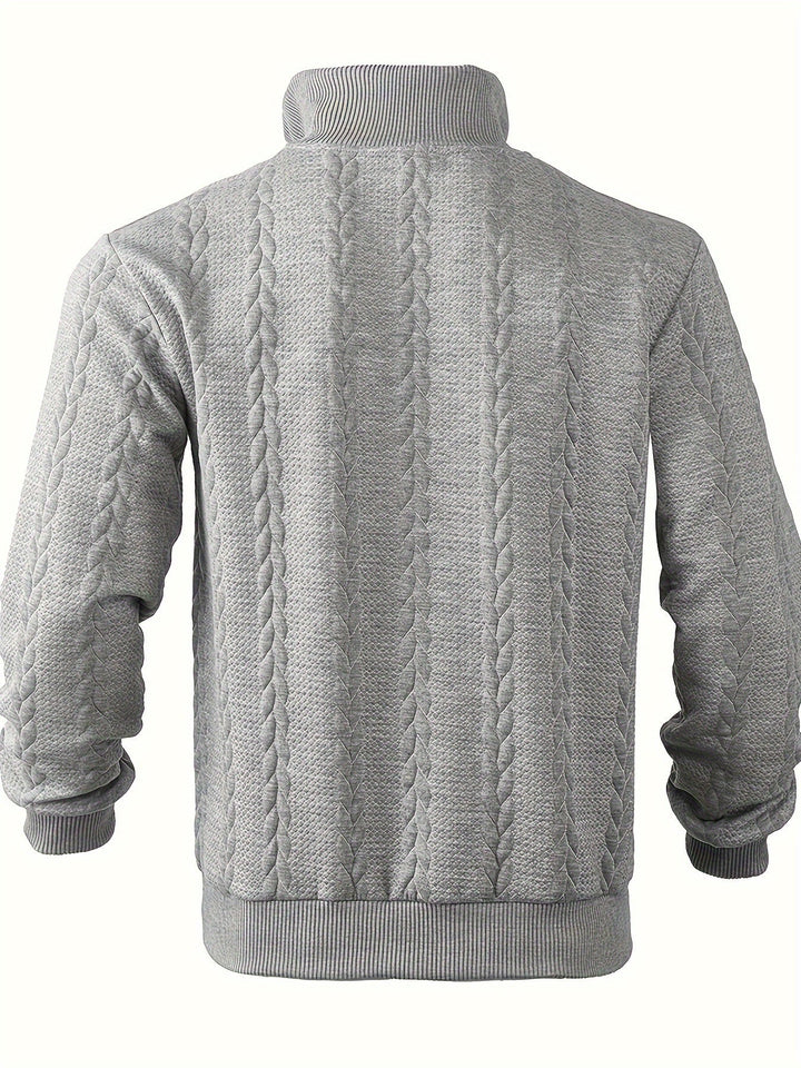 Rafael - Pull vintage zippé pour homme