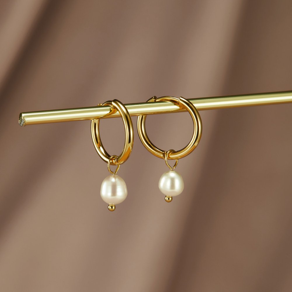 Boucles d'oreilles en perles d'eau douce Bella