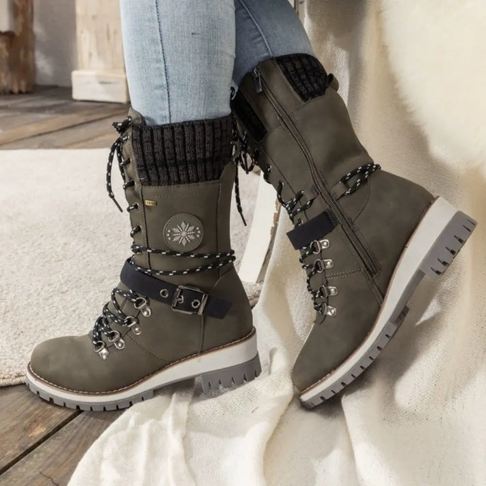 Ava | Bottes d'Hiver Thermiques Imperméables pour Femmes