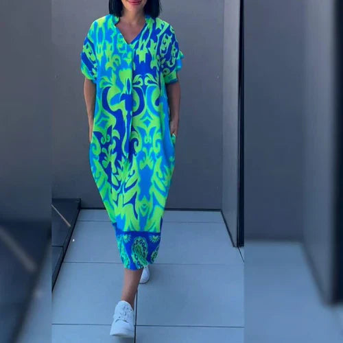 Elena™ – Robe Florale Élegante