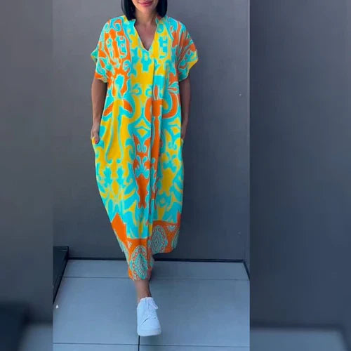 Elena™ – Robe Florale Élegante