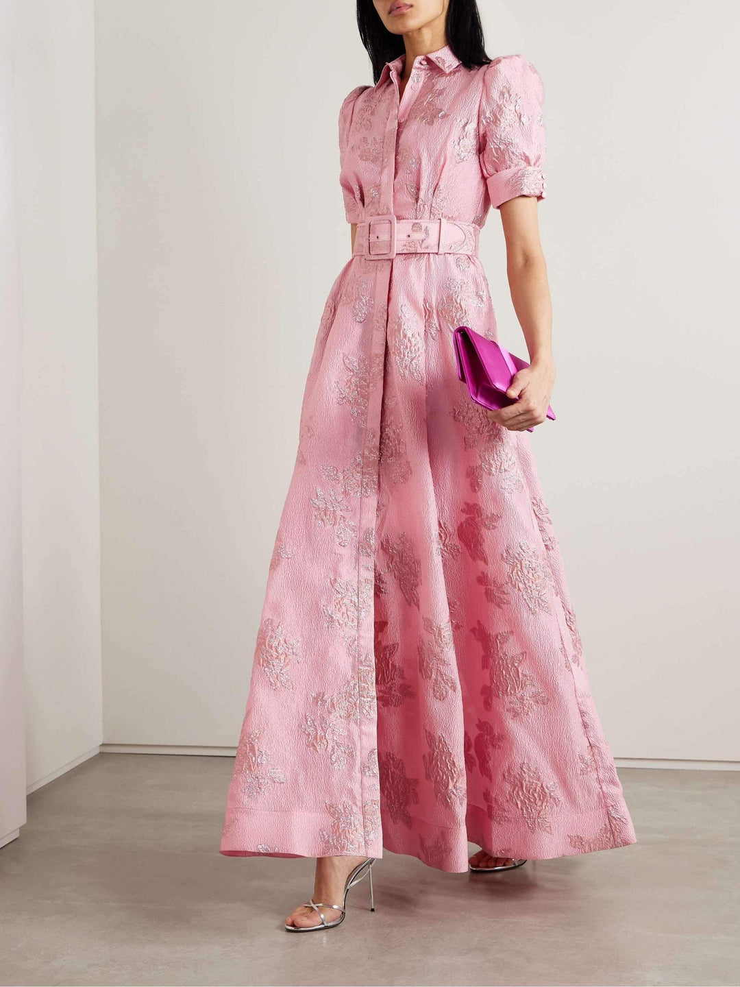 Anabella | Robe à Manches Bouffantes Courtes