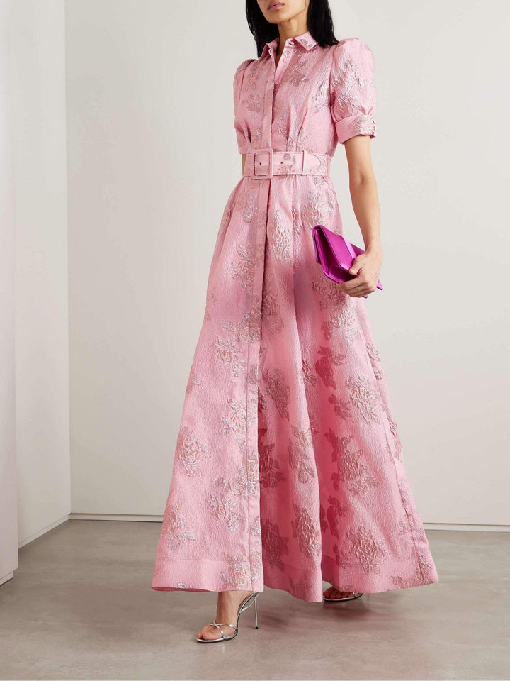 Anabella | Robe à Manches Bouffantes Courtes