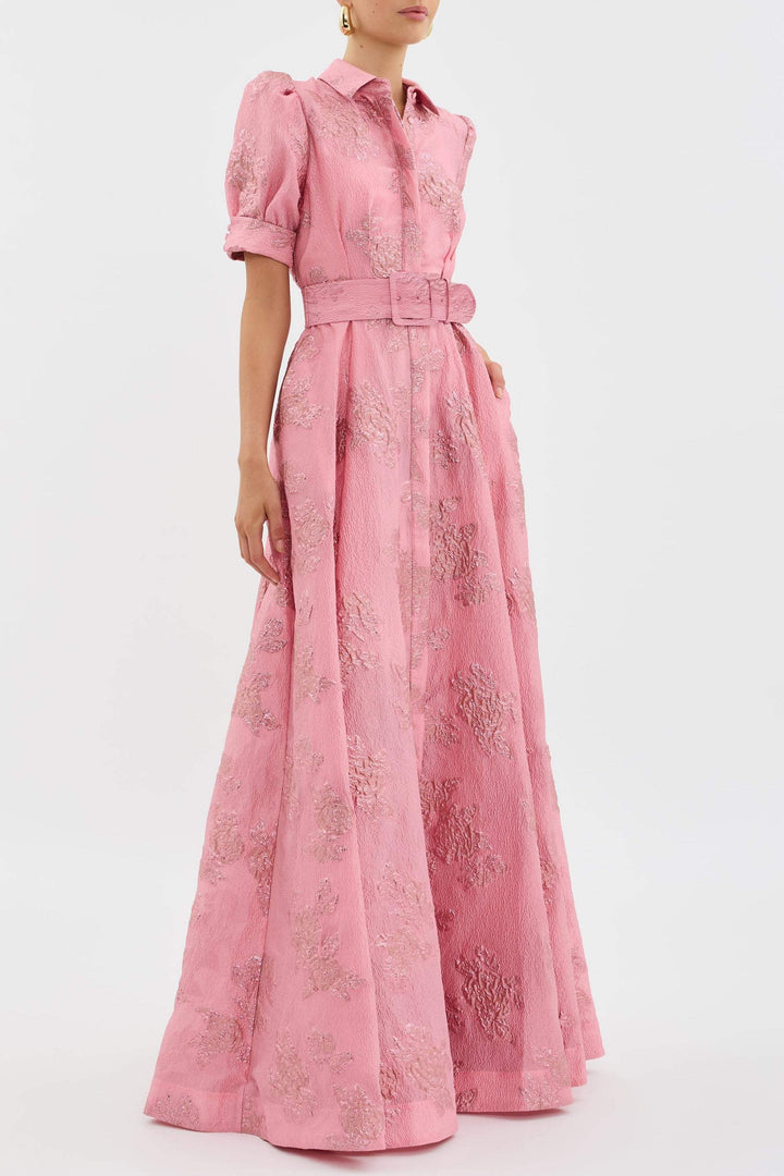 Anabella | Robe à Manches Bouffantes Courtes