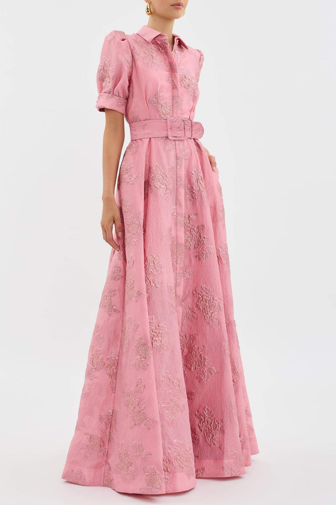 Anabella | Robe à Manches Bouffantes Courtes
