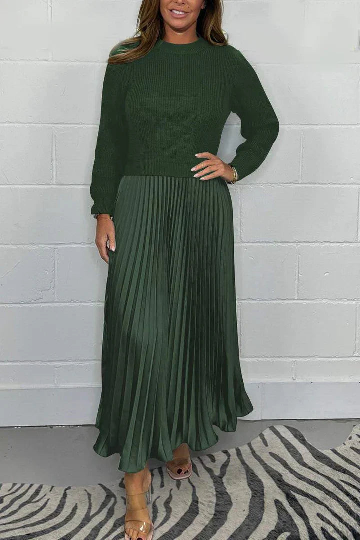 Claire | Élégant Robe Pull 2-en-1