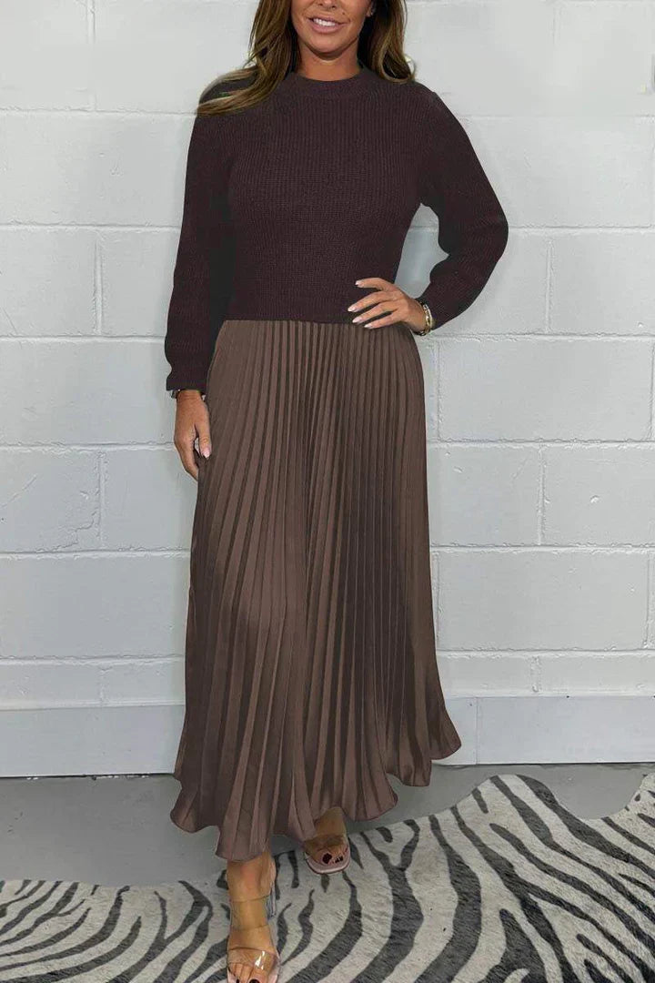 Claire | Élégant Robe Pull 2-en-1