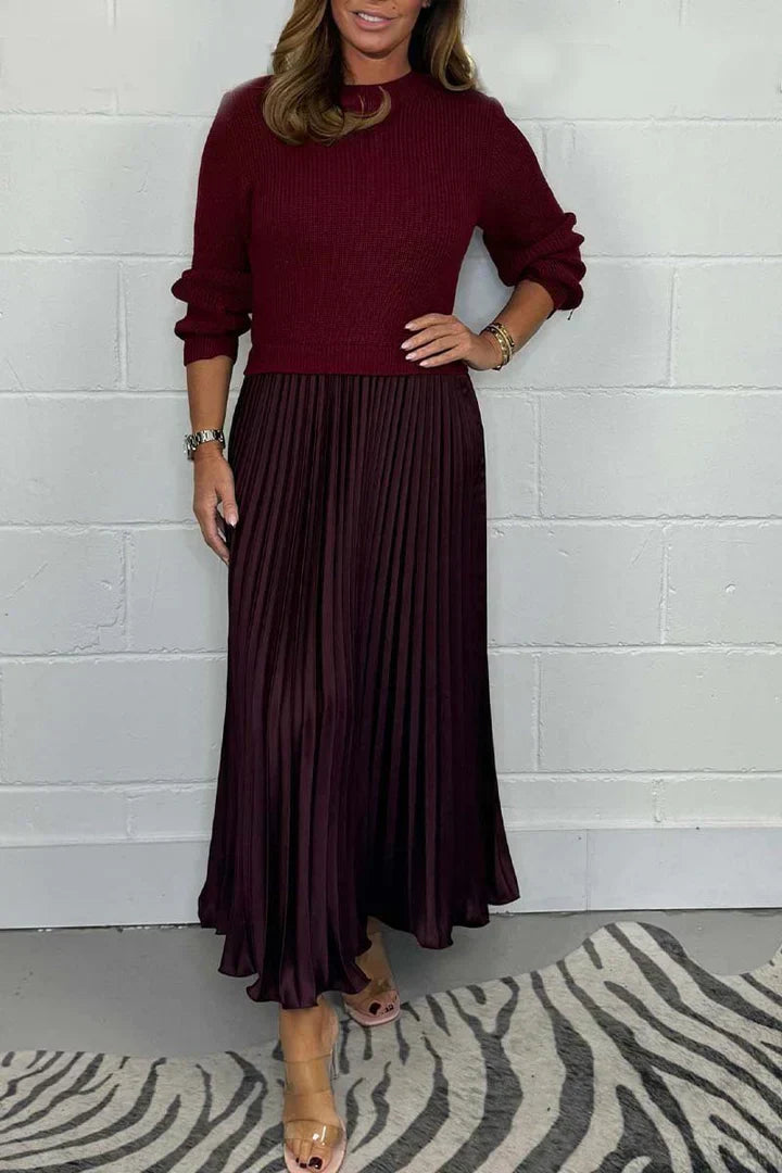 Claire | Robe Pull Élégante 2-en-1