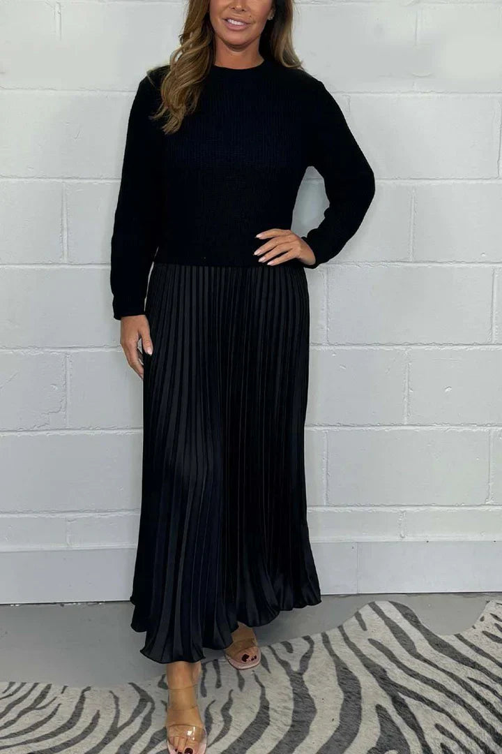Claire | Élégant Robe Pull 2-en-1