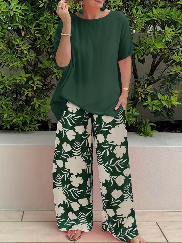 Fredda - Ensemble Floral en Design Léger