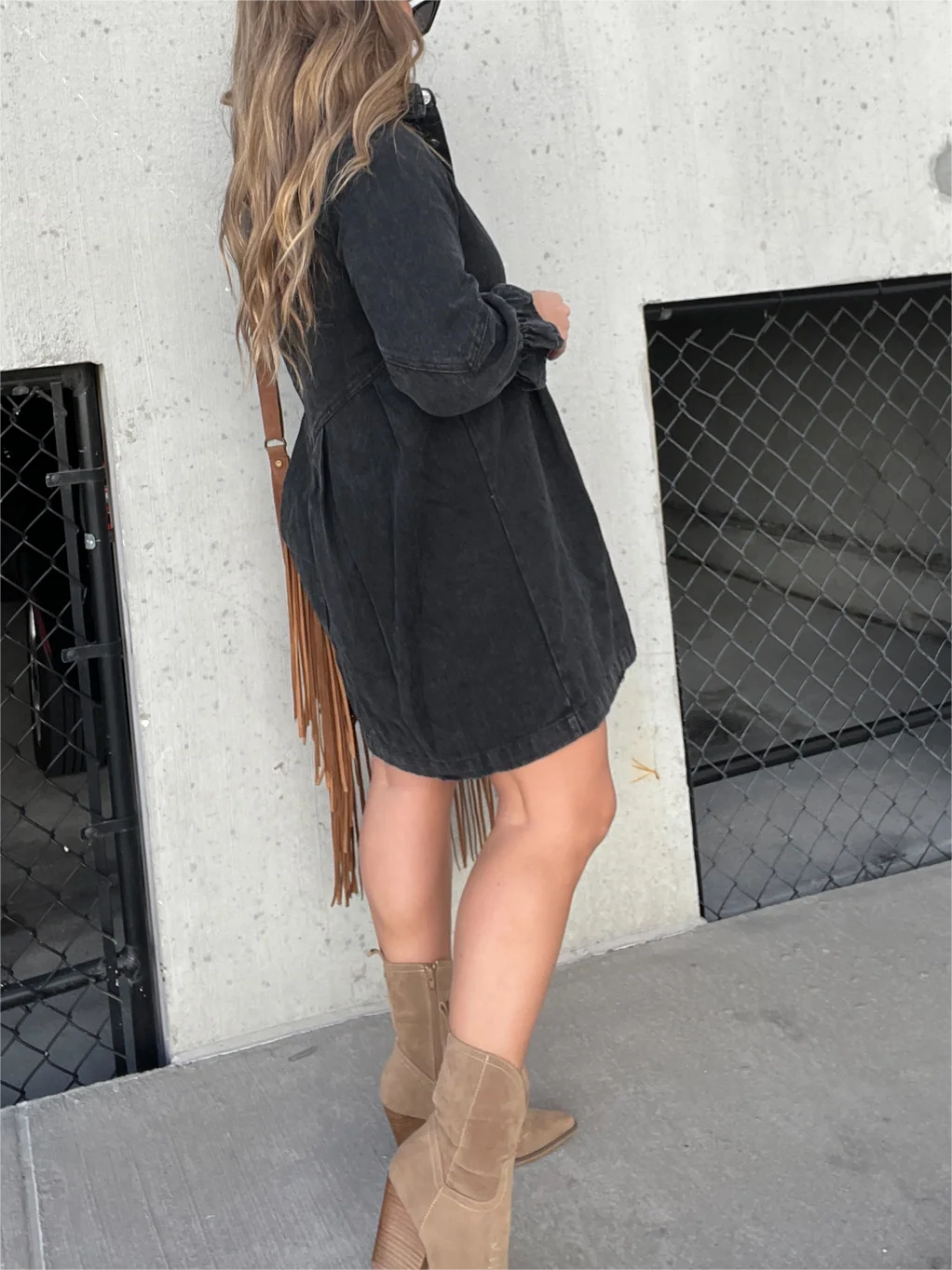 Eliana - Robe en Jean Décontractée